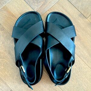 Brand new Liberte chunky leather sandals!